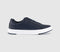 Mens OFFICE Casper Perf Detail 7 Eye Trainers Navy