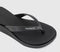 Womens Havaianas High Platform Flip Flops Black