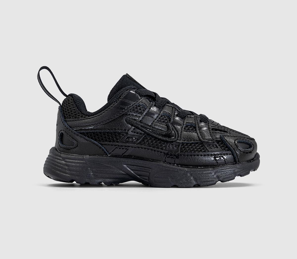 Kids Nike P-6000 Infant Trainers Black Black