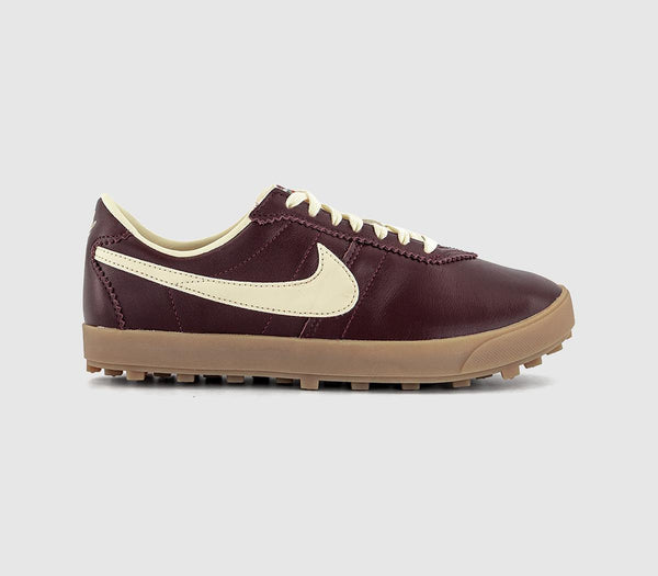 Nike Astrograbber Trainers Burgundy Crush Muslin Gum Yellow