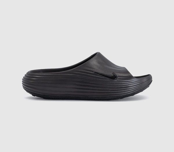 Nike Reactx Rejuven8 Sliders Black
