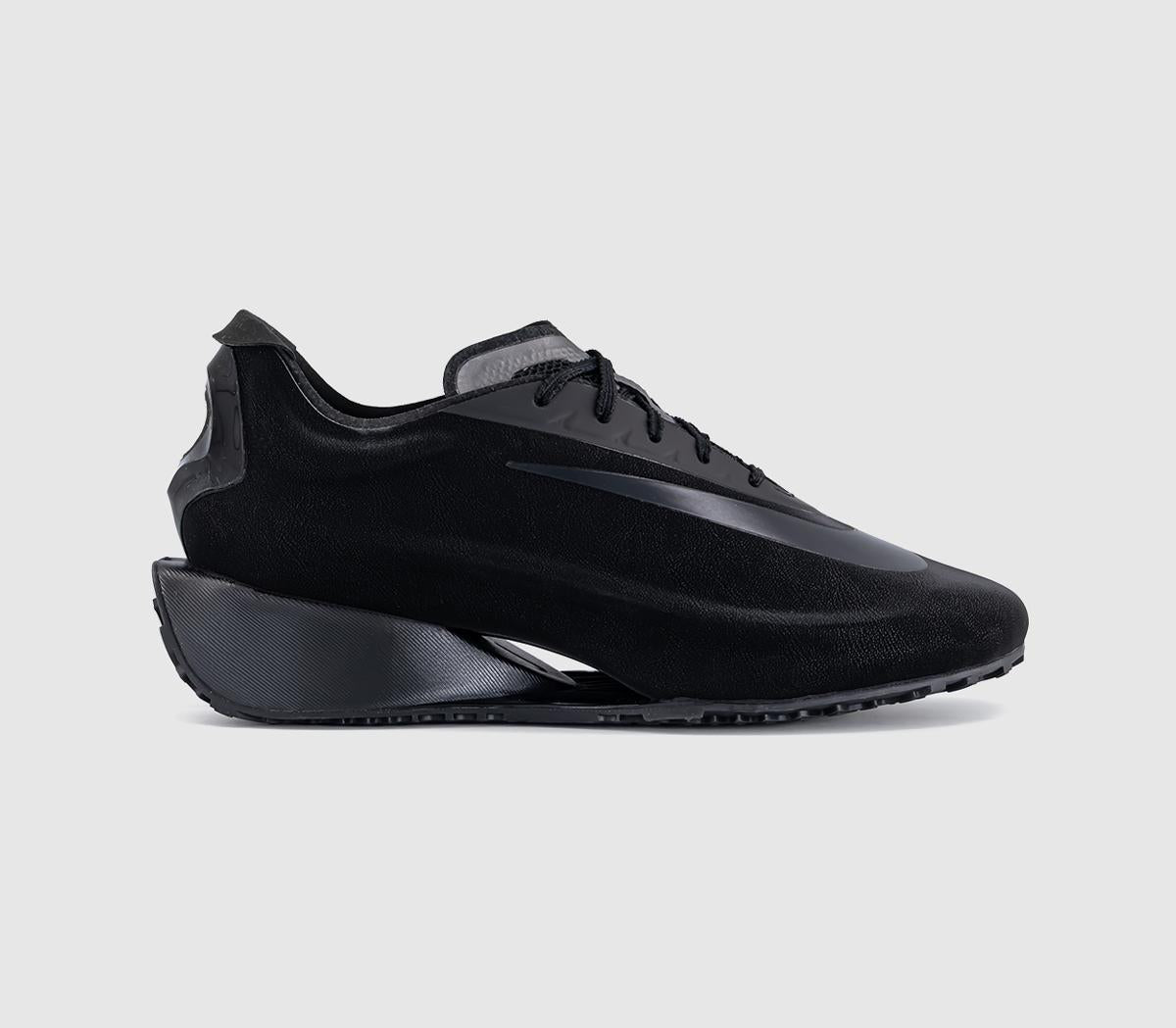 Nike First Sight Run Trainers Black Black Mtlc Dark Grey