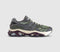 ASICS Gelkinetic 2.0 Trainers Lichen Green Beniimo Purple