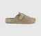 Womens OFFICE Fawn Slip On Clogs Grey Suede