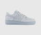 Nike Air Force 1 07 Trainers Wolf Grey Wolf Grey Black UK Size 8.5