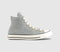 Converse All Star Hi Trainers Light Grey Egret Black UK Size 6