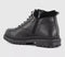 Mens OFFICE Billy Chunky Hiker Boots Black Leather