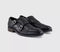 Mens OFFICE Moseley Double Monk Strap Shoe Black
