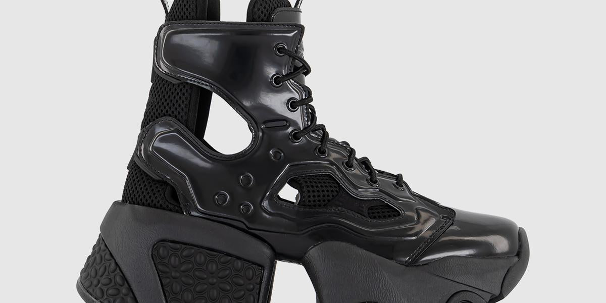 Comme des Garçons Noir Kei Ninomiya Comme Des Garcons CDG Noir Kei Ninomiya X Instapump Fury Hi Black