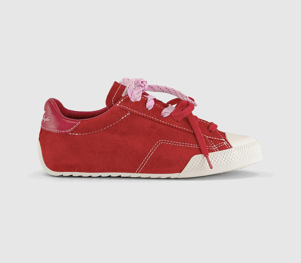 Converse Chuck Lo Trainers Red New Found Bloom Egret