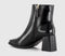 Womens OFFICE Attire Smart Block Heels Black