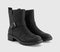 Womens EARTHADDICT Iris Buckle Detail Ankle Boots Black