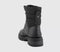 Womens EARTHADDICT Bluebell Chunky Lace Up Ankle Boots Black