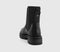 Womens EARTHADDICT Clover Chunky Chelsea Boots Black