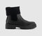 Womens EARTHADDICT Orchid Folded Cuff Chelsea Boots Black - OFFCUTS SHOES by OFFICE