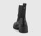 Womens EARTHADDICT Violet Platform Elastic Boots Black