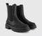 Womens OFFICE Adda Chunky Toe Cap Ankle Boots Black