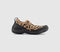 Womens Tabi Tabi Sandals Brown Leopard