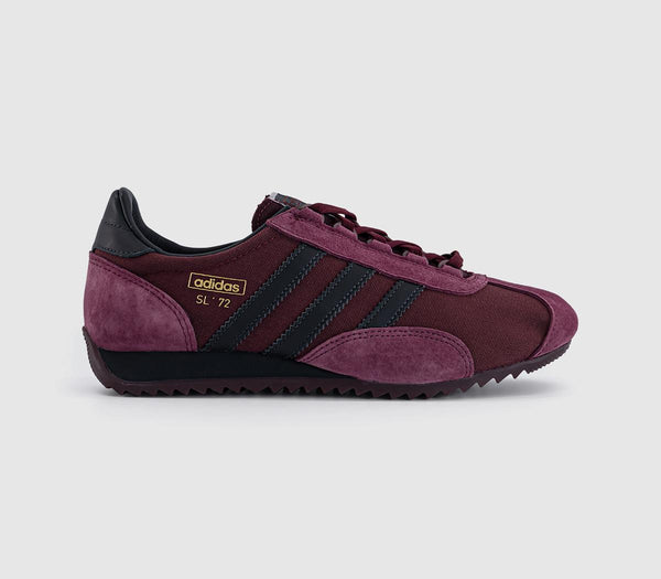 adidas SL 72 PT Trainers Shadow Red Carbon Maroon