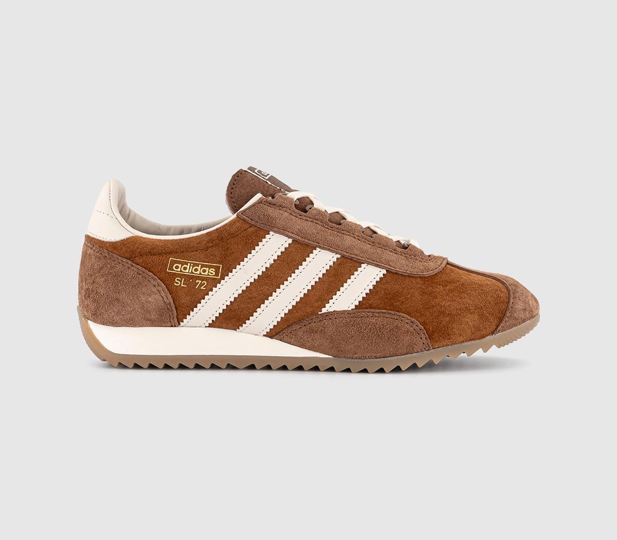 adidas Sl 72 Trainers Pt Dusky Bronze Wonder White Preloved Brown