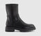 Womens OFFICE Acer Stretch Ankle Boots Black - OFFCUTS SHOES by OFFICE