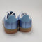 adidas Gazelle Indoor Trainers Bliss Blue White Metallic UK Size 6