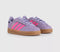 Kids adidas Gazelle Indoor Infant Trainers Powder Plum Lucid Pink