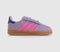 Kids adidas Gazelle Indoor Infant Trainers Powder Plum Lucid Pink