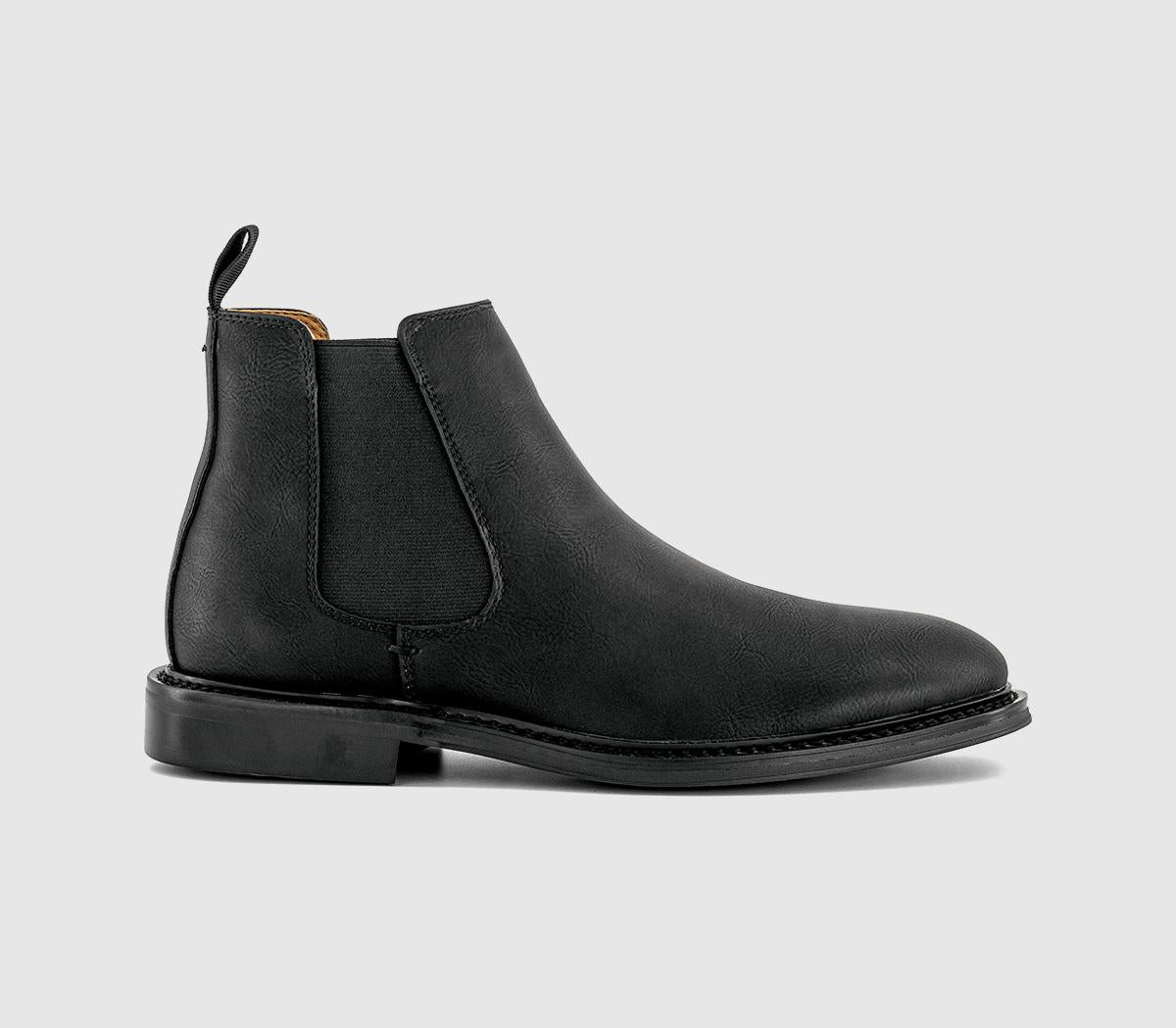 Mens OFFICE Byron Chelsea Boots Black