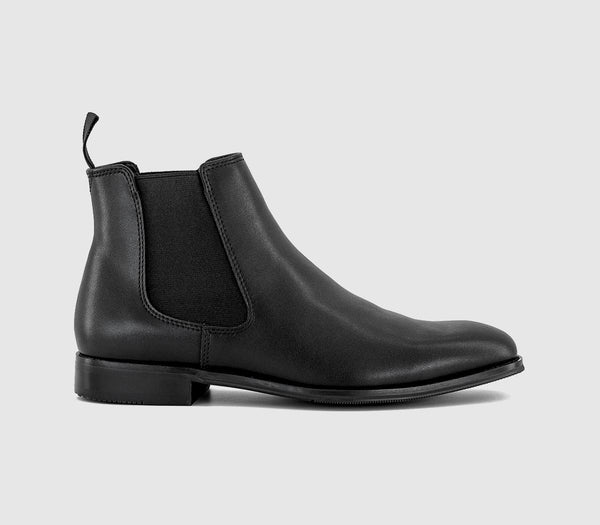 Mens OFFICE Brixton Chelsea Boots Black