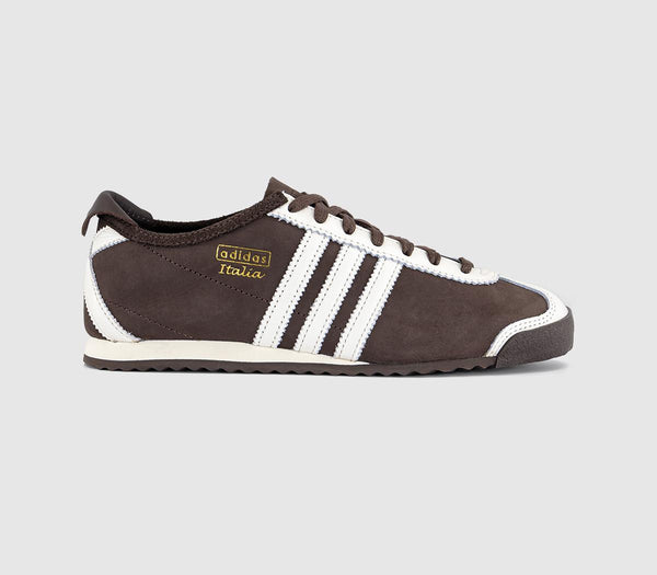 adidas Italia 60s Trainers Brown Off White Cream White