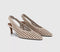 Womens OFFICE Marais Basket Weave Slingback Court Heels Cream