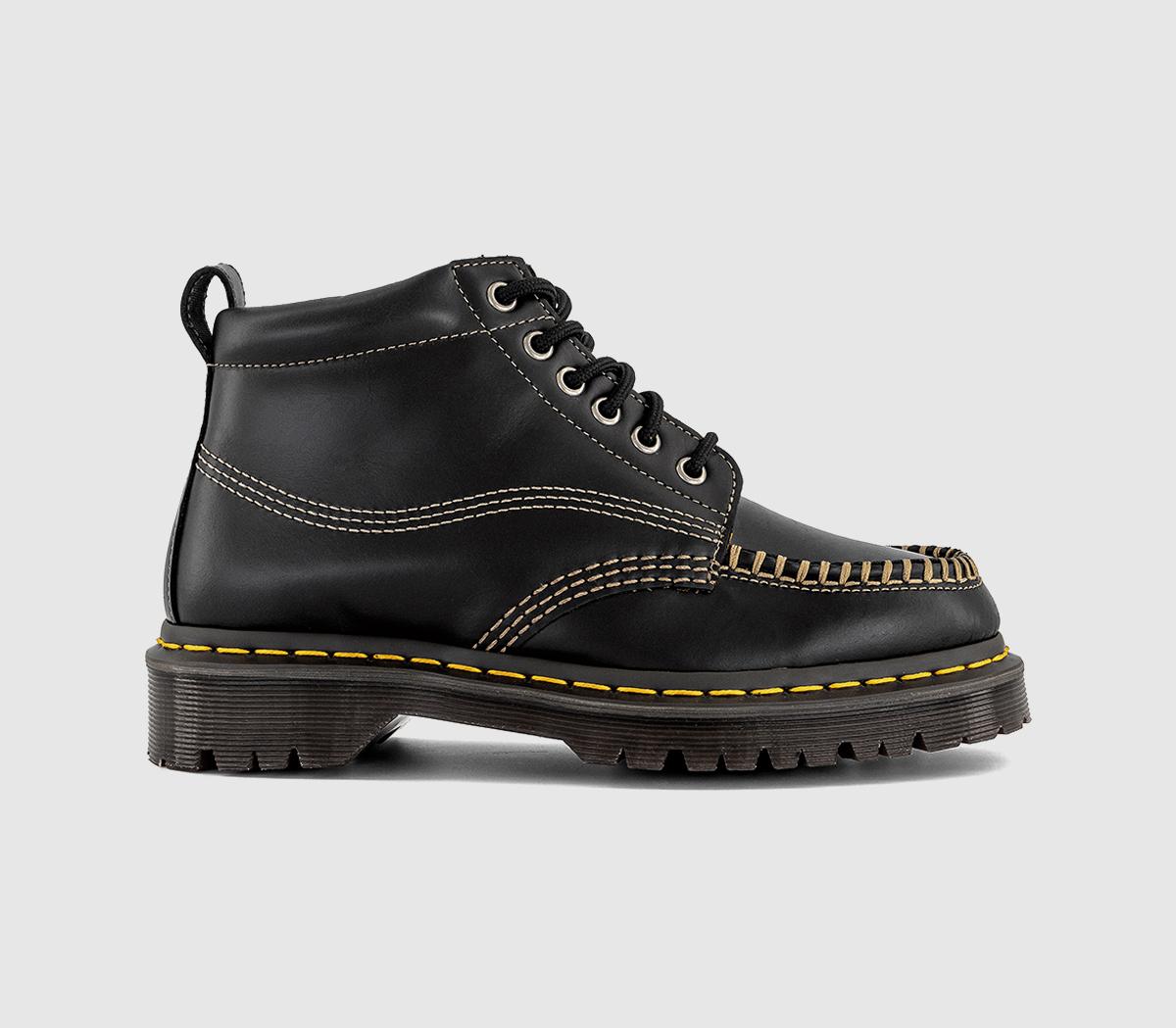Mens Dr. Martens Lowell Chukka Boots Black Orleans