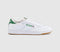 Reebok Club C 85 Vintage Trainers White Glen Green Rubbber Gum