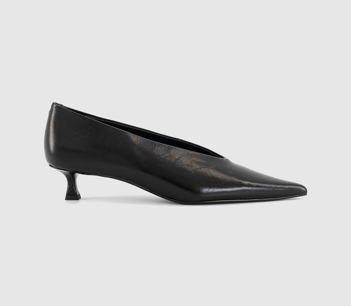 Womens Tony Bianco Cherry Kitten Heels Black