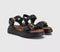 Womens OFFICE Sage Buckle Detail Platform Sandals Black