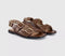 Womens OFFICE Sienna Laser Cut Buckle Detail Sandals Tan
