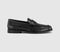 Mens OFFICE Matisse Tassel Loafers Black Leather
