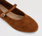 Womens OFFICE Fifi Single Strap Mary Jane Ballet Pumps Tan