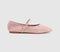 Womens OFFICE Fifi Single Strap Mary Jane Ballet Pumps Pink
