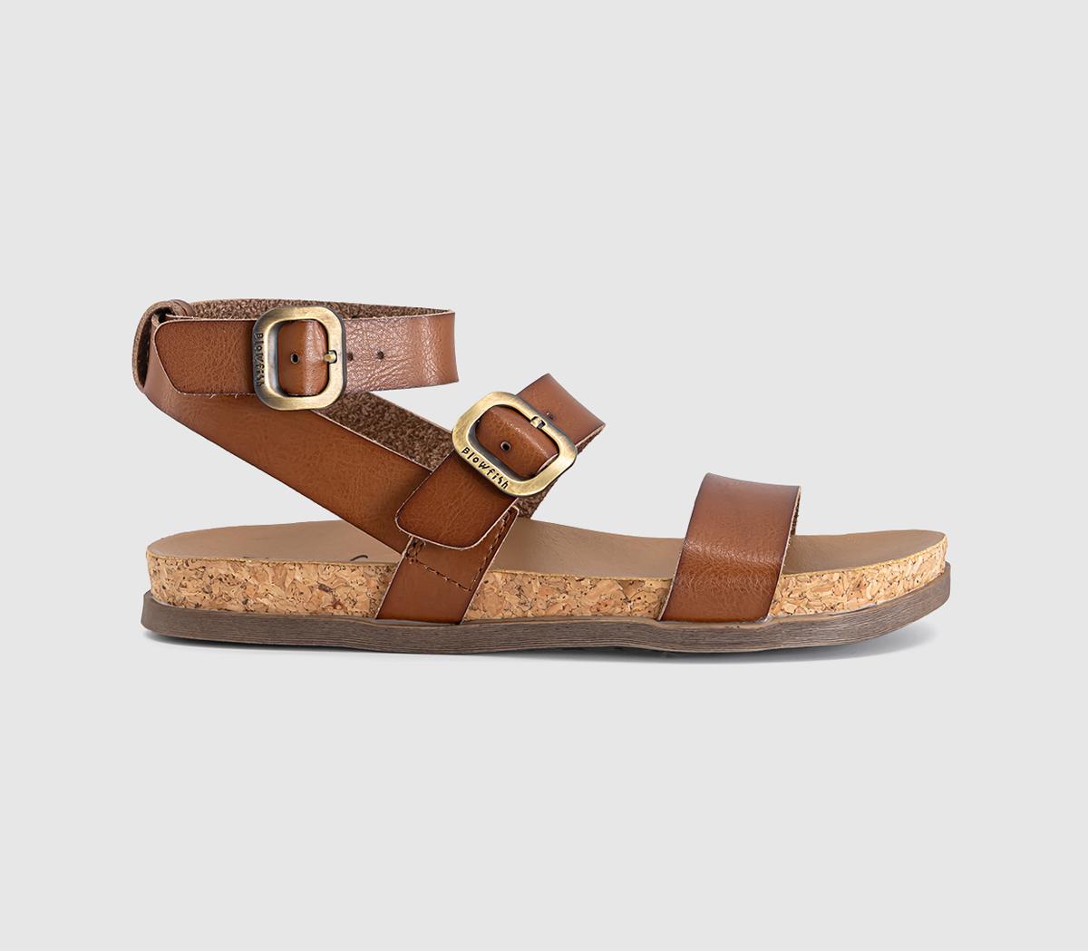 Womens Blowfish Malibu Lawson Sandals Scotch
