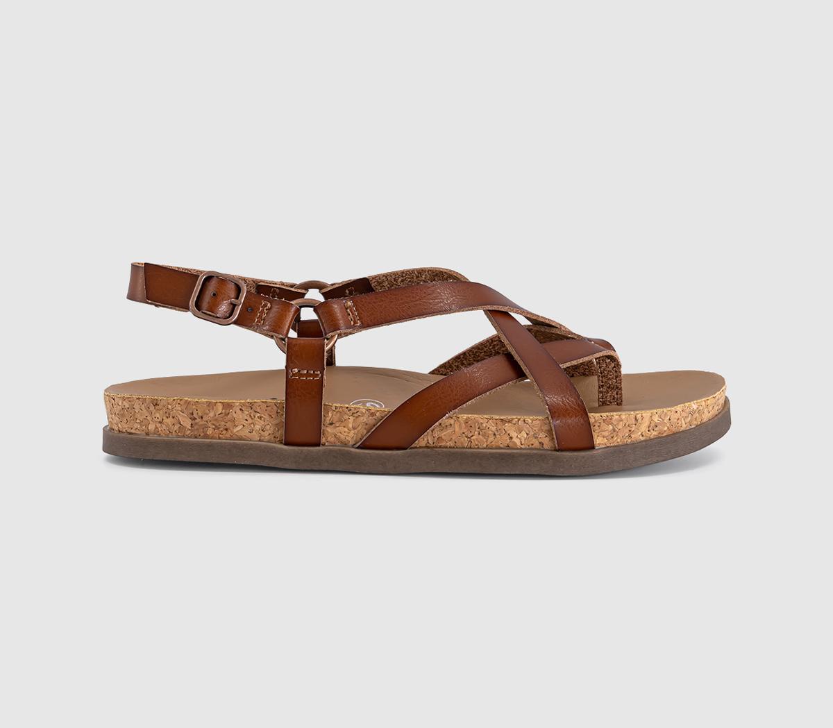 Womens Blowfish Malibu Luster Sandals Scotch