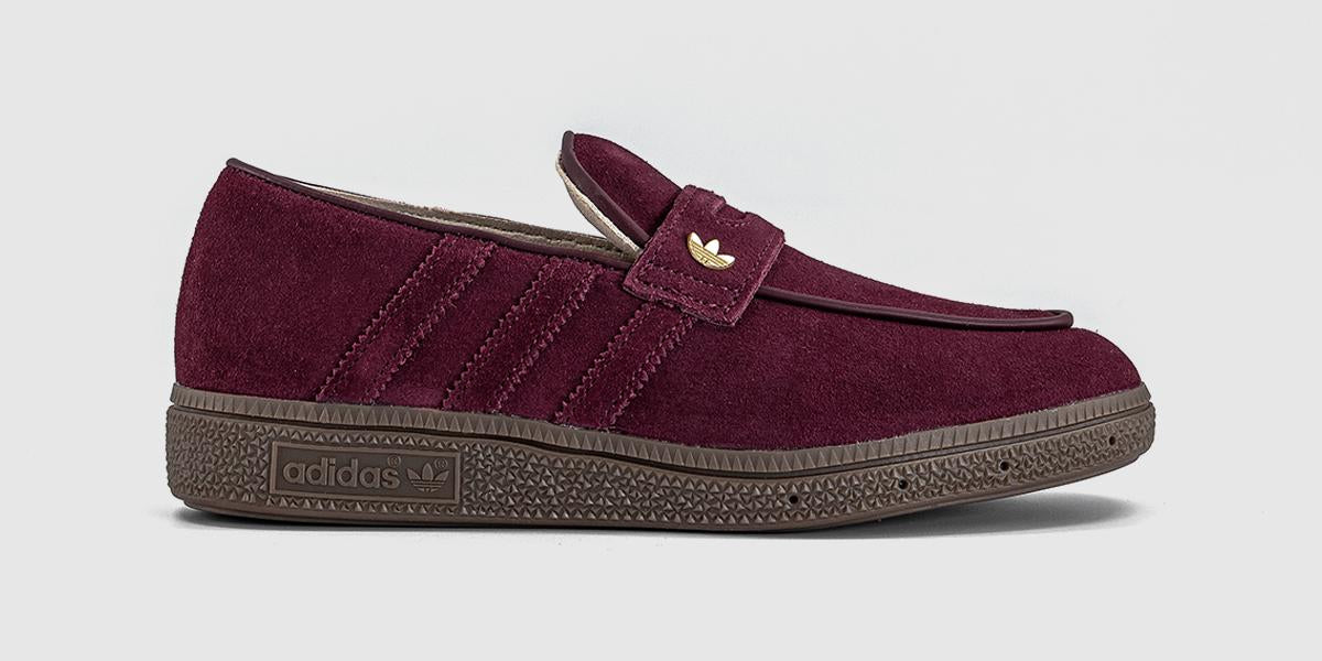 adidas Handball Spezial Loafers Maroon Maroon Gum – OFFCUTS SHOES by OFFICE