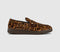 Womens adidas Handball Spezial Loafers Leopard Black Dark Brown