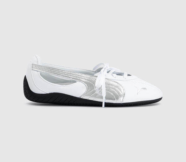 PUMA Ballet Nova Pumps White Silver