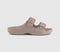 Womens Crocs Saturday Two Strap Sandals Taupe