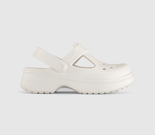 Kids Crocs Classic Mary Jane Clogs K Chalk