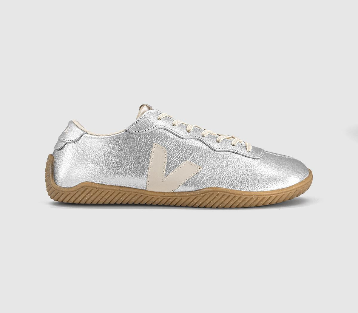 VEJA Jitsu Trainers Silver Pierre Natural F