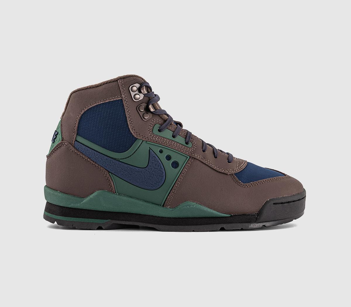 Mens Nike Baltoro Boots Baroque Brown Midnight Green Midnight Navy Black S