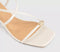 Womens OFFICE Mia Hardware Detail Heeled Sandals White
